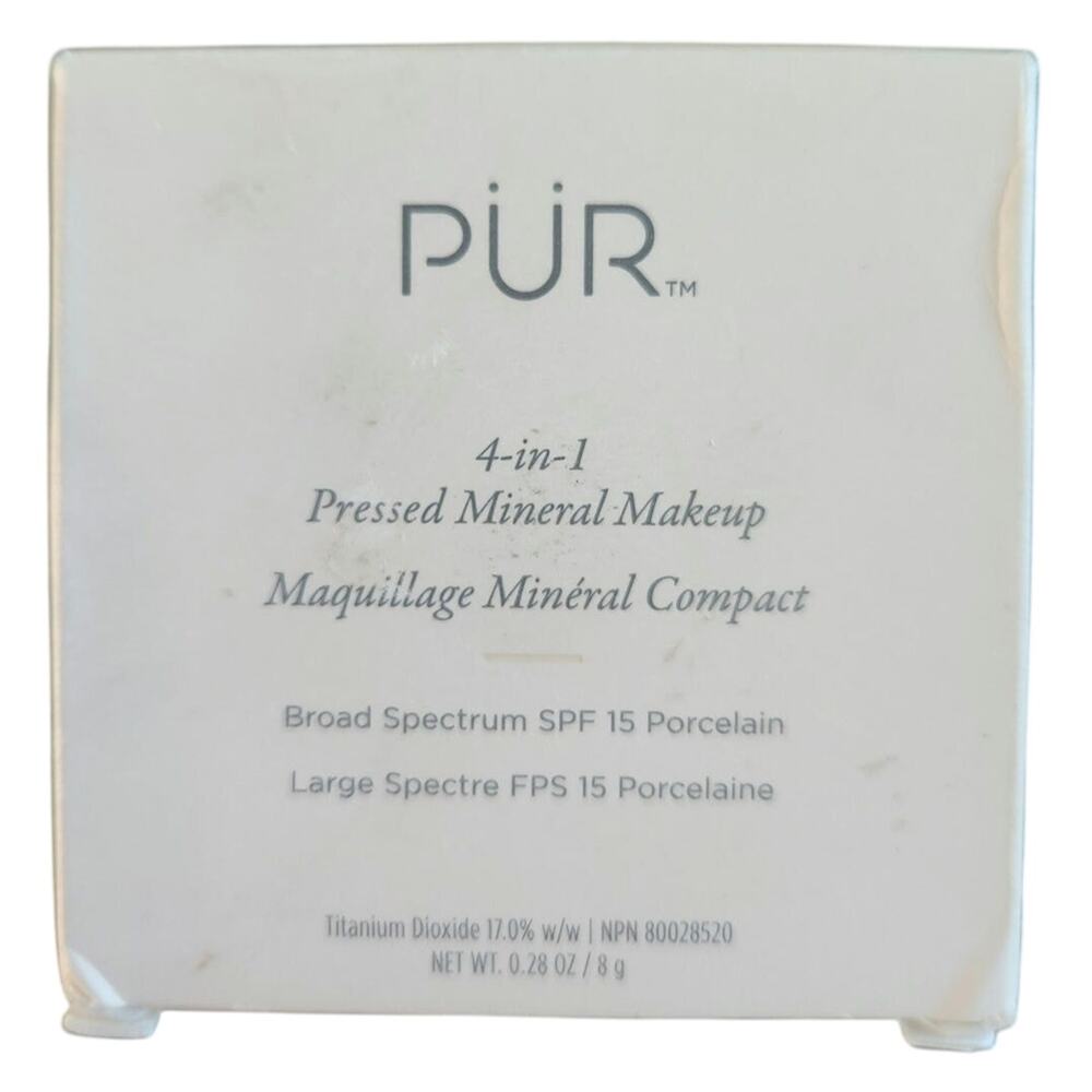 PUR 4-in-1 Pressed Mineral Makeup compact PORCELAIN